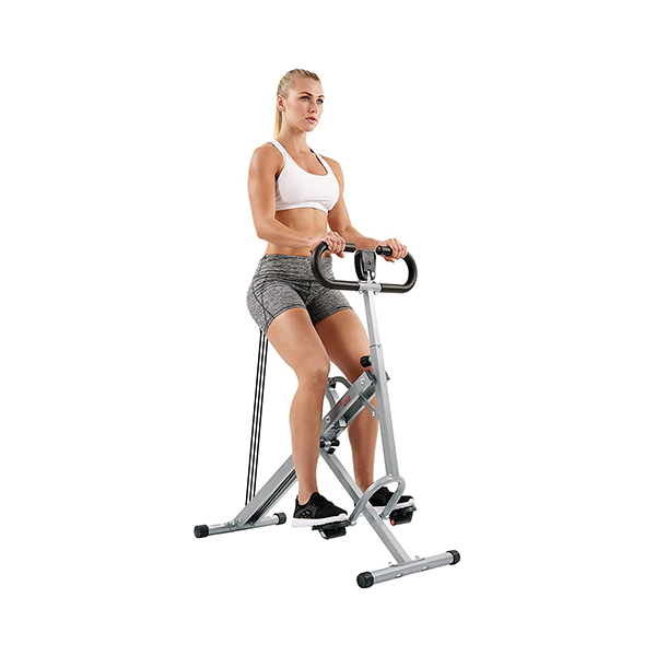 Sunny Health & Fitness Squat Assist Row-N-Ride Trainer